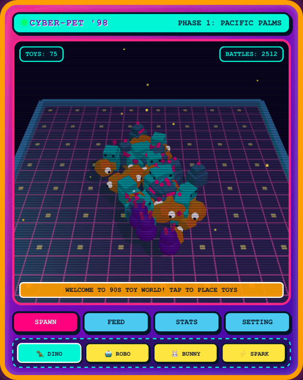 90s Toy Character World