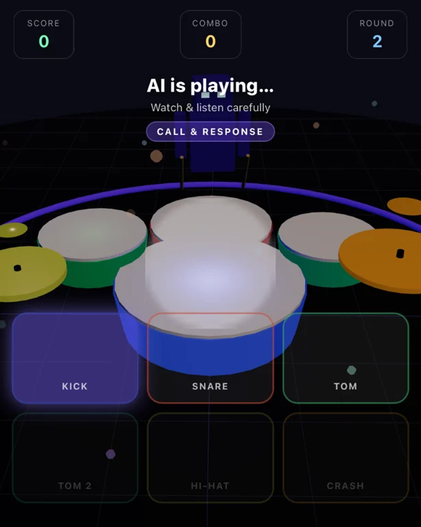 AI Drumset vs You
