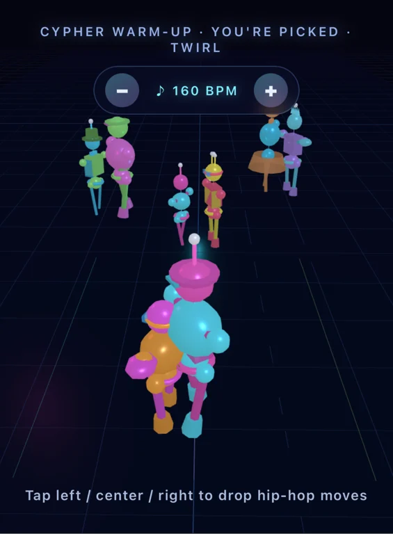 Line Robodancing