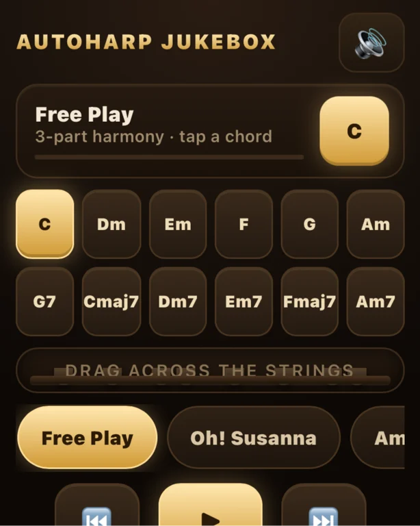 Autoharp Jukebox