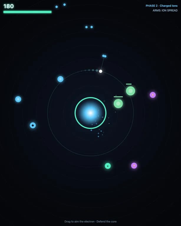 Atom Guard — Chemistry Attack & Defense