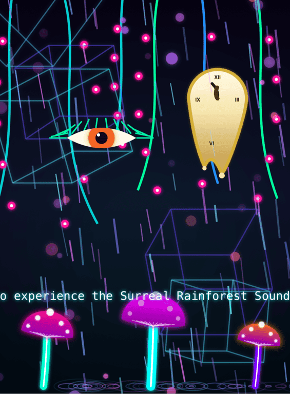 Surrealist Rainforest Screensaver