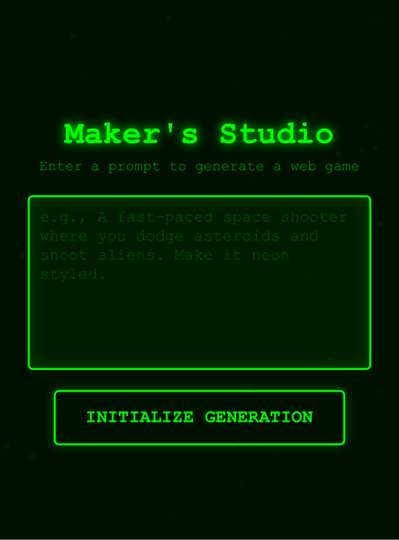 AI Game Studio