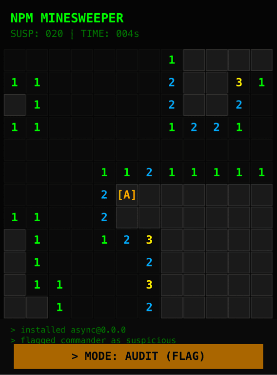 NPM Minesweeper