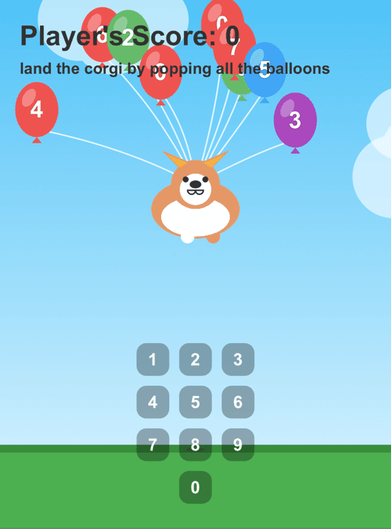 Tapdancing Corgi Balloons