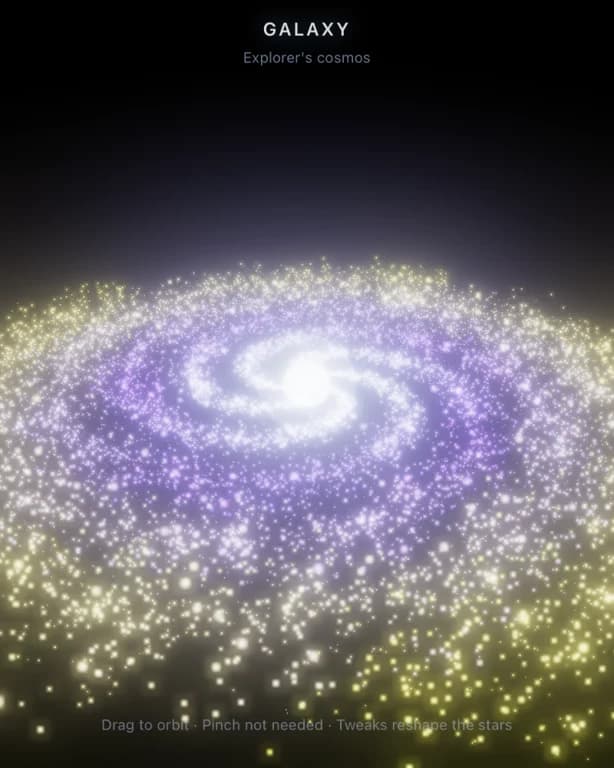 Interactive Galaxy