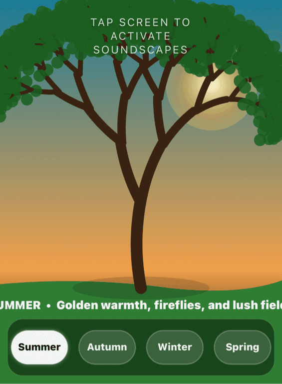 Four Seasons - Interactive Canvas Experience