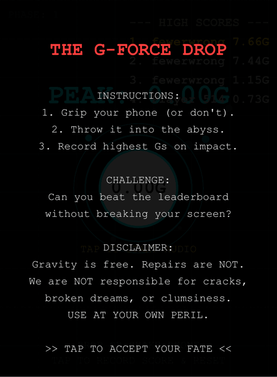 G-Force Challenge