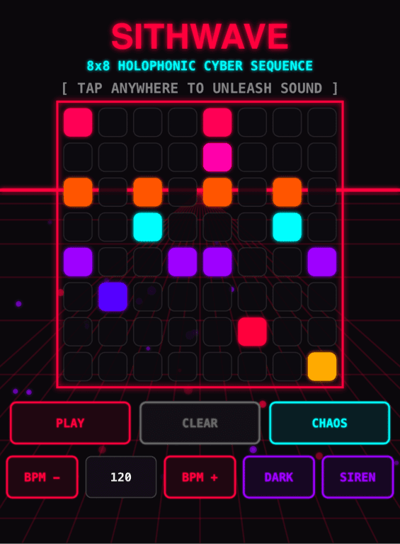 Sithwave 8x8 Soundboard