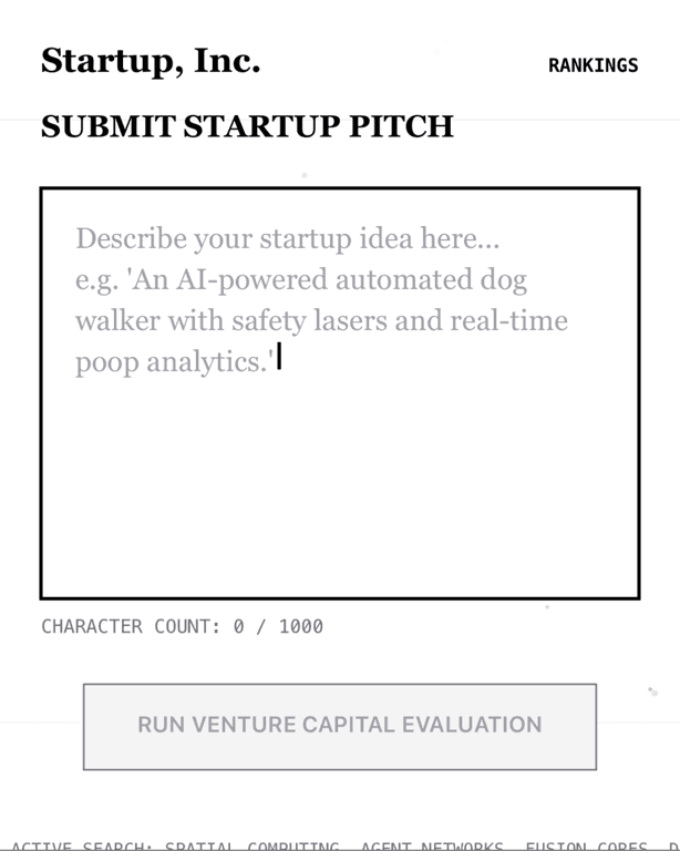 AI Startup Evaluator
