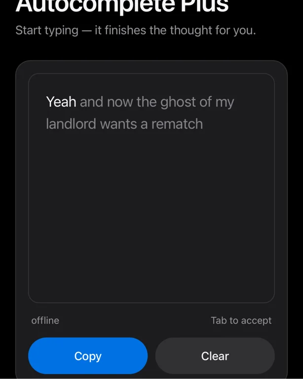 Autocomplete Plus