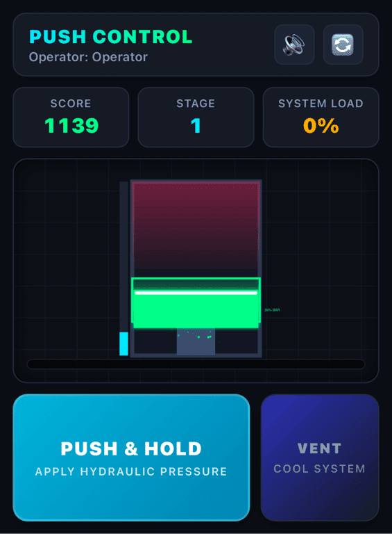 PUSH CONTROL: You're Pushing Too Hard!