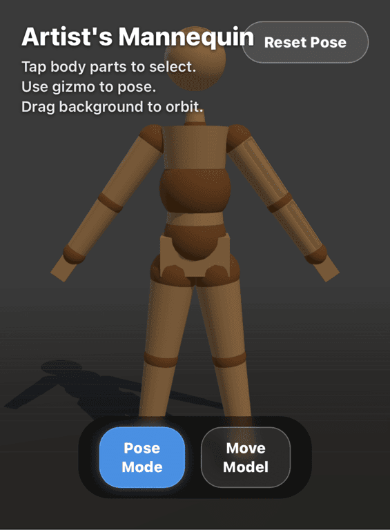 Articulated Artist Model