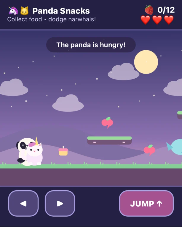 Unicorn Cat & Panda Snacks