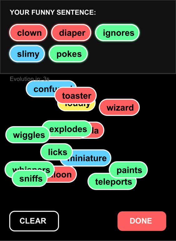 Funny Sentence Maker