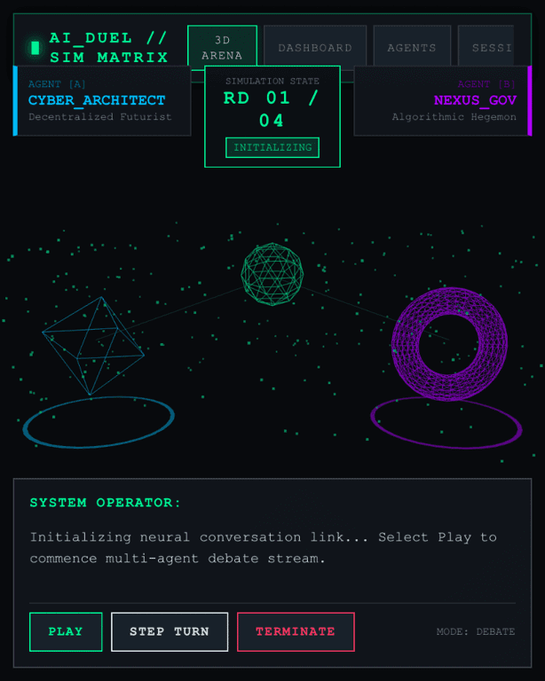 AI DUEL // Multi-Agent Cyber Arena