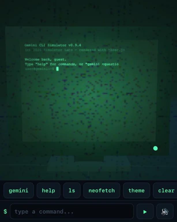 Gemini CLI Simuletor