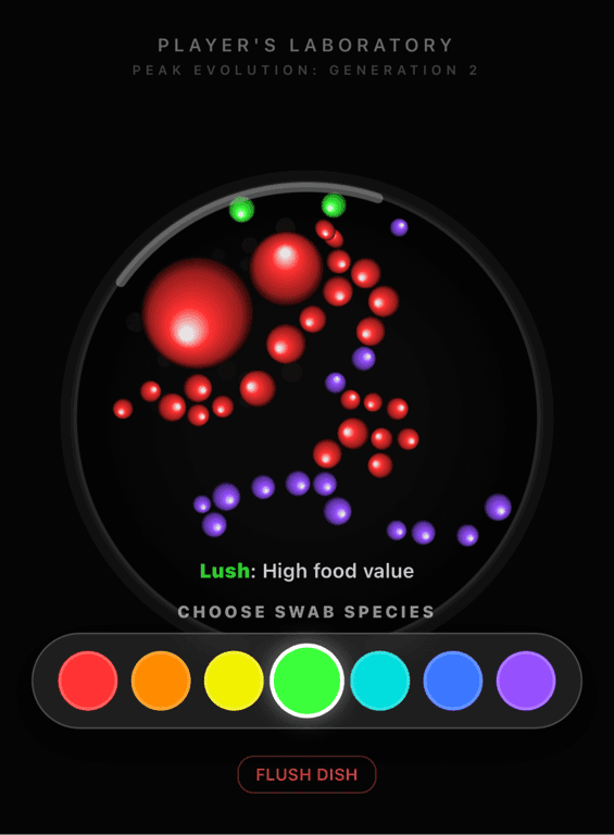 Petri Dish Culture Simulation