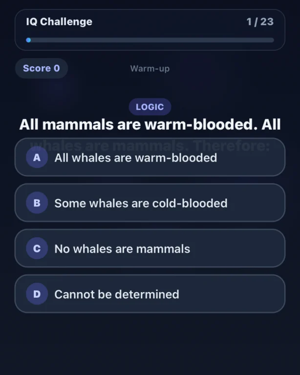 IQ Challenge