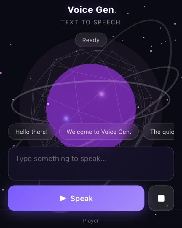 Voice Gen TTS