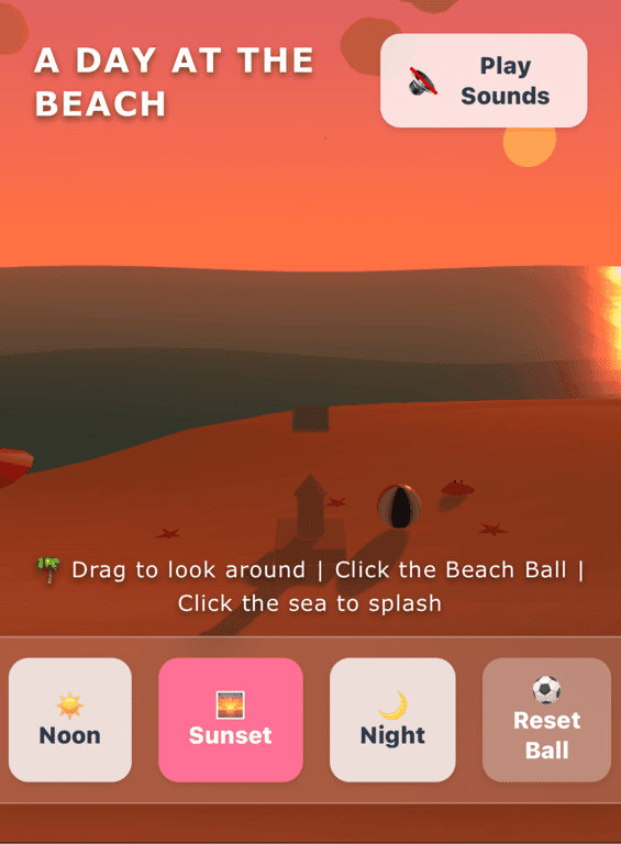 A Day at the Beach