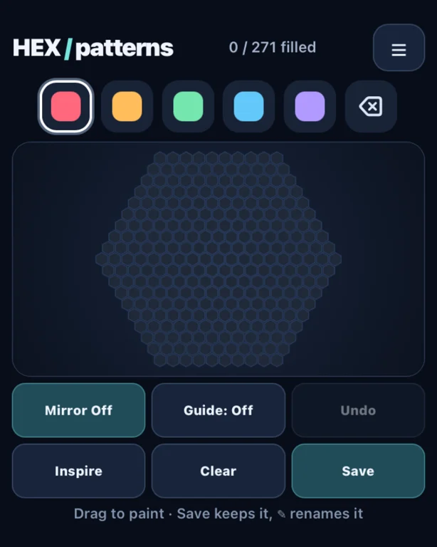 Hex Pattern Studio (Remix)