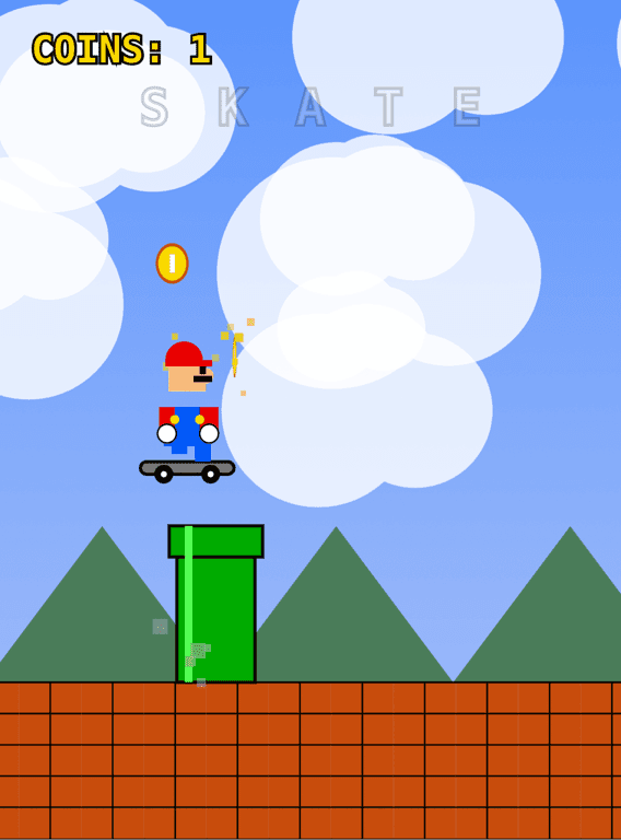 Super Mario Bro Skater