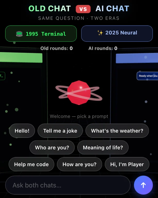 Old Chat VS AI Chat