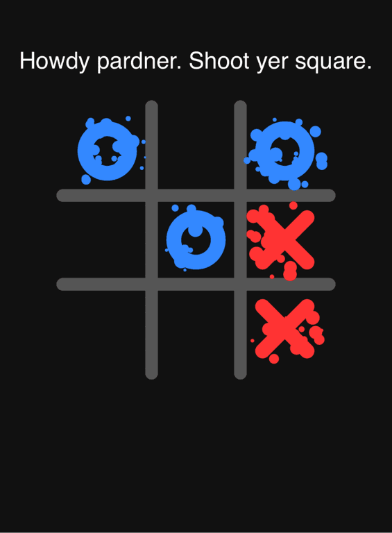 Gun Tic Tac Toe
