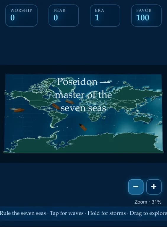 Poseidon: Lord of the seven seas