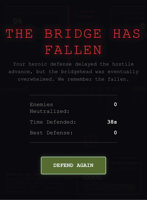 Memorial Day: D-Day - A Bridge Too Far
