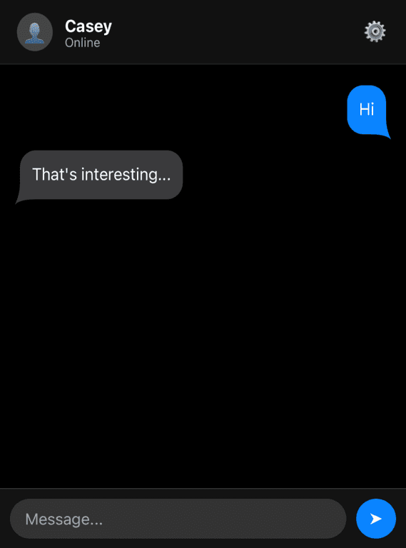 Chat Interface