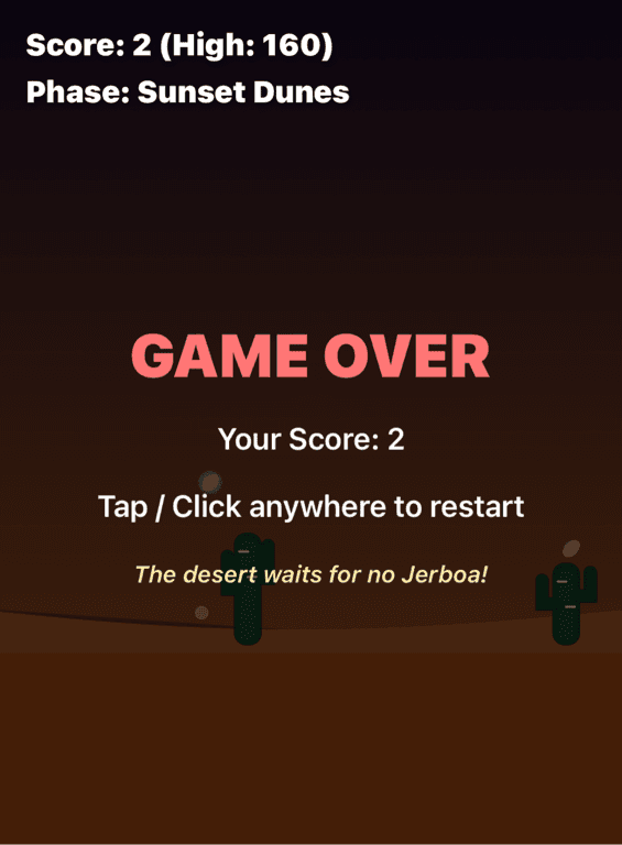 Jumping Jerboa