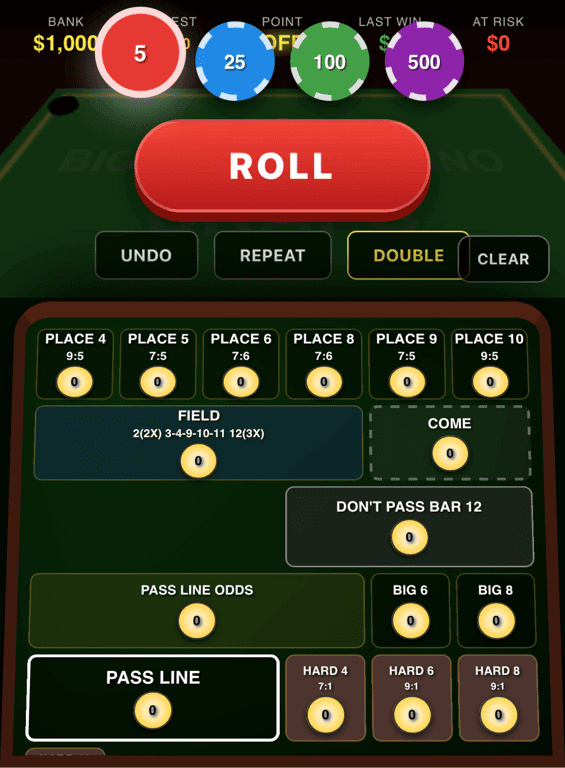 Big Tony’s Craps