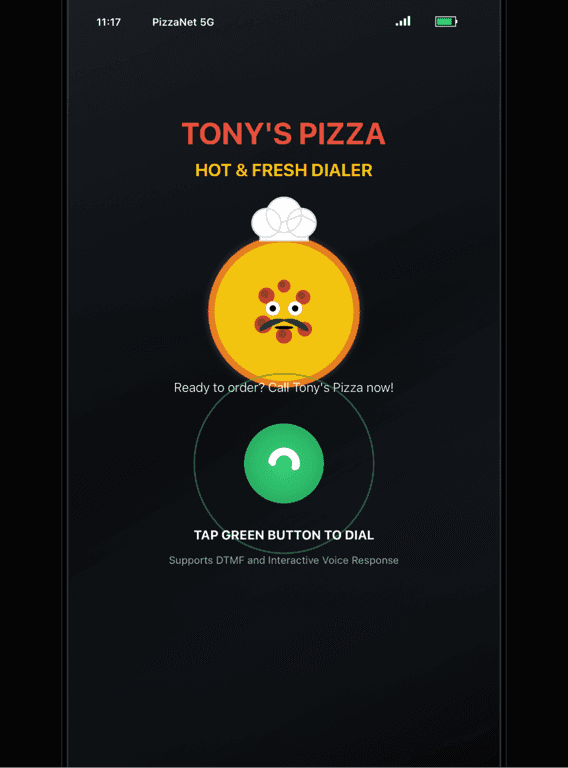 Tony's Pizza - Phone System