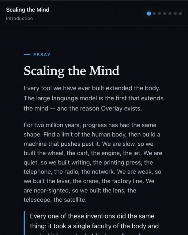 Scaling the Mind