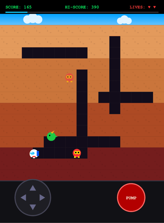 Dig-Dug Deluxe